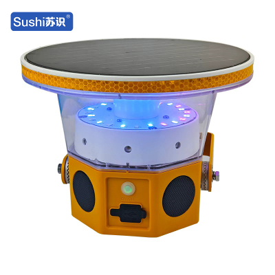 苏识 SS4878 DC3.7V 0.5W 1Hz ip66 LED太阳能智能声光警示灯 (计价单位:盏)黄色