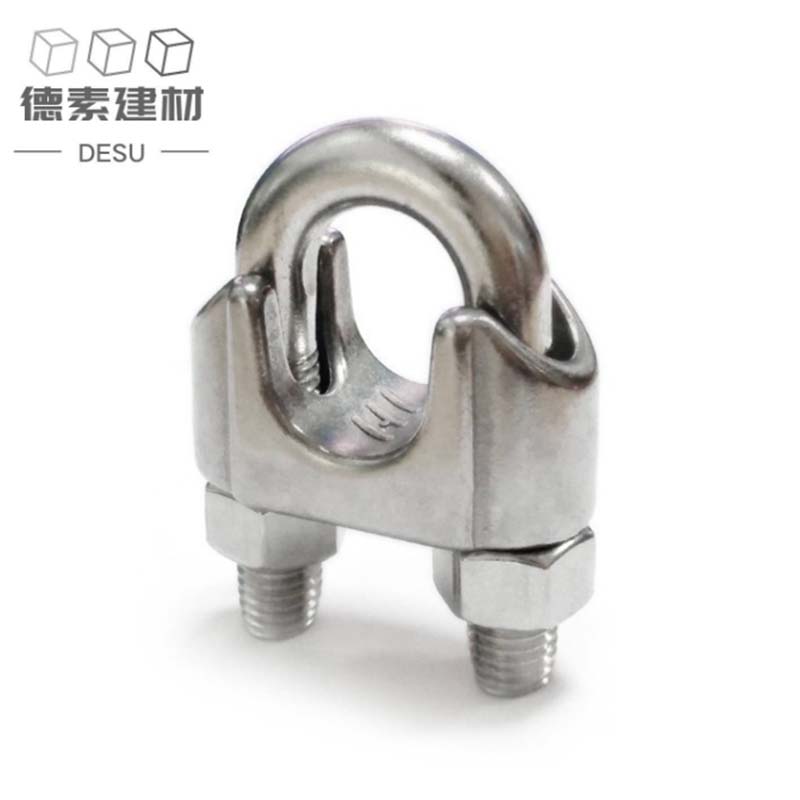 德素 不锈钢钢丝绳卡头 M6/个