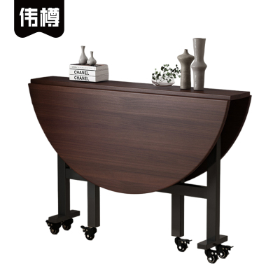 伟樽折叠圆餐桌100*100*75cm张