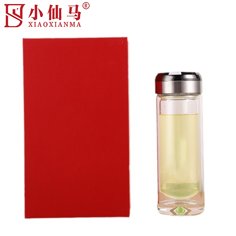 小仙马 水晶玻璃杯 300mlU型内胆 个