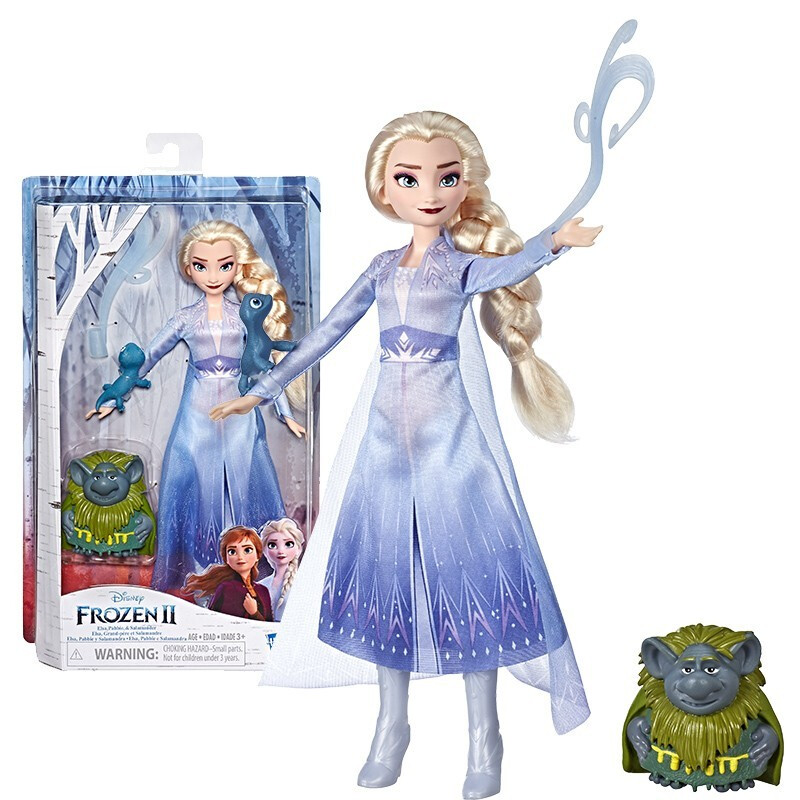 孩之宝(hasbro)冰雪奇缘2玩具电影周边手办娃娃人偶公仔儿童玩具 时尚