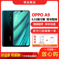 [二手9成新]OPPO A9 云母绿 4GB+128GB 全网通 安卓手机6.53英寸屏 双卡双待 娱乐备用4G手机