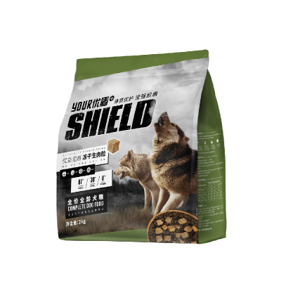 畅享优品优盾冻干狗粮2kg无谷缓解泪痕泰迪比熊幼犬成犬犬粮通用4斤