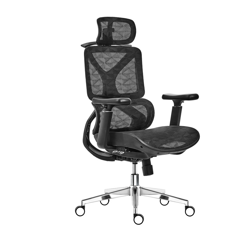 臻远 ZY-8937 办公椅人体工学椅转椅 黑框 单位:把