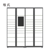 缑氏智能快递柜小区快递自提柜派件柜室外寄存柜信报箱储物柜一主一副39格