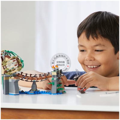 幻影忍者移动基地命运赏赐号船龙人仔兼容乐高拼装积木玩具70618忍者命运大决战