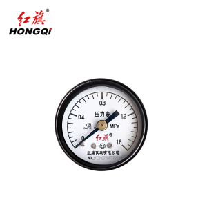 红旗 压力表轴向 Y40Z 0-1.6Mpa 块