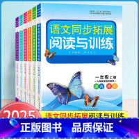 [全套6本]1-6年级下册 小学通用 [正版]小学语文同步拓展阅读与训练1一2二3三4四5五6六年级上册下册人教版同步阅