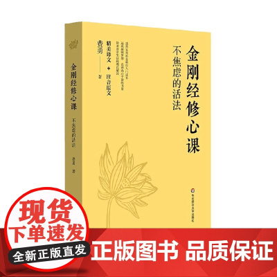 金刚经修心课 不焦虑的活法 费勇 著 宗教