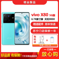 [二手95成新]vivo X80 假日 12G+256G全网通安卓手机6.78英寸曲面屏天玑9000双卡拍照娱乐5G手机