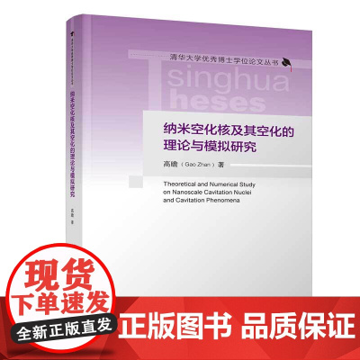 纳米空化核及其空化的理论与模拟研究 清华大学优秀博士学位论文丛书 高瞻 清华大学出版社