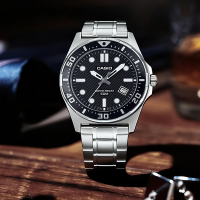 卡西欧男生手表EDIFICE官方正品复古时尚指针运动休闲石英表MTD-135D