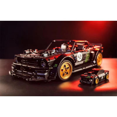 兼容乐高42096机械组保时捷911RSR高难度拼装积木模型汽车LED灯光-升级版☀野马福特高品质砖块