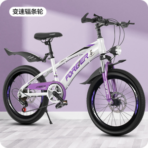 永 久儿童自行车18/20/22寸山地车男女孩单车中小学生赛车6-16岁脚踏车奇客童车