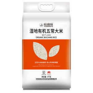 裕道府湿地有机五常大米5kg袋装 5kg
