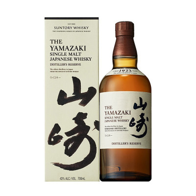 Yamazaki/山崎1923 日本原装进口威士忌 700ml/瓶 无盒