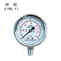 祥屹 不锈钢耐震压力表 YN60BF 0-4Mpa 块