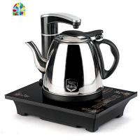 全自动上水壶电热烧水壶家用电磁炉器抽水式功夫茶保温套装泡茶具 FENGHOU 黑色防尘盖半自动单炉