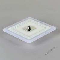 苏宁放心购 LED走道过道灯 水晶灯玄关灯方形走廊灯厅温馨创意吸顶灯具灯饰