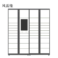 风雷缘智能快递柜小区快递自提柜派件柜室外寄存柜信报箱储物柜一主一副39格