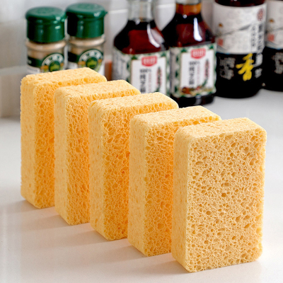 [补贴10%]洗碗清洁海绵擦天然木浆棉抹布魔力擦刷碗锅厨房去污百洁布海绵块