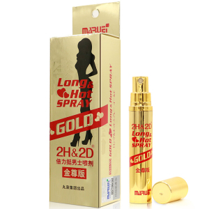 日本品牌2H&2D金尊版倍力挺男用延时喷剂 外用不麻木延迟喷剂湿巾男用喷剂延迟喷雾延长时间 夫妻房事成人情趣用品