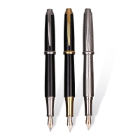 HERO英雄钢笔10K金尖H715复古商务成人男士练字签字笔