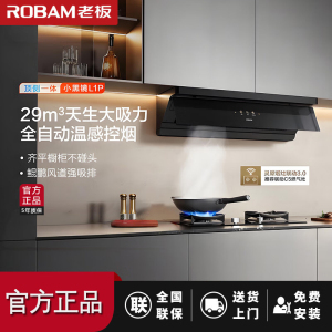 老板(ROBAM)油烟机烟灶套餐两件套侧吸触控式29立方5.2灶具厨电套装67A7-L1P+58B9A-C5