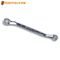 钢盾(SHEFFIELD) S017619 公制精抛光双梅花扳手19×21mm[家用]