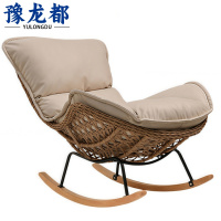豫龙都 懒人摇椅 软包 把