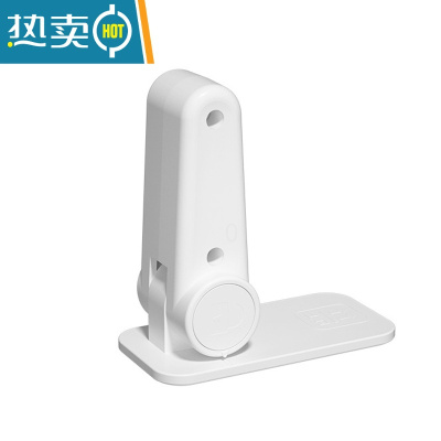 显彩门把手安全锁防猫小孩开门锁窗户扣防护儿童免打孔防宝宝开门器 2只装房门安全扣