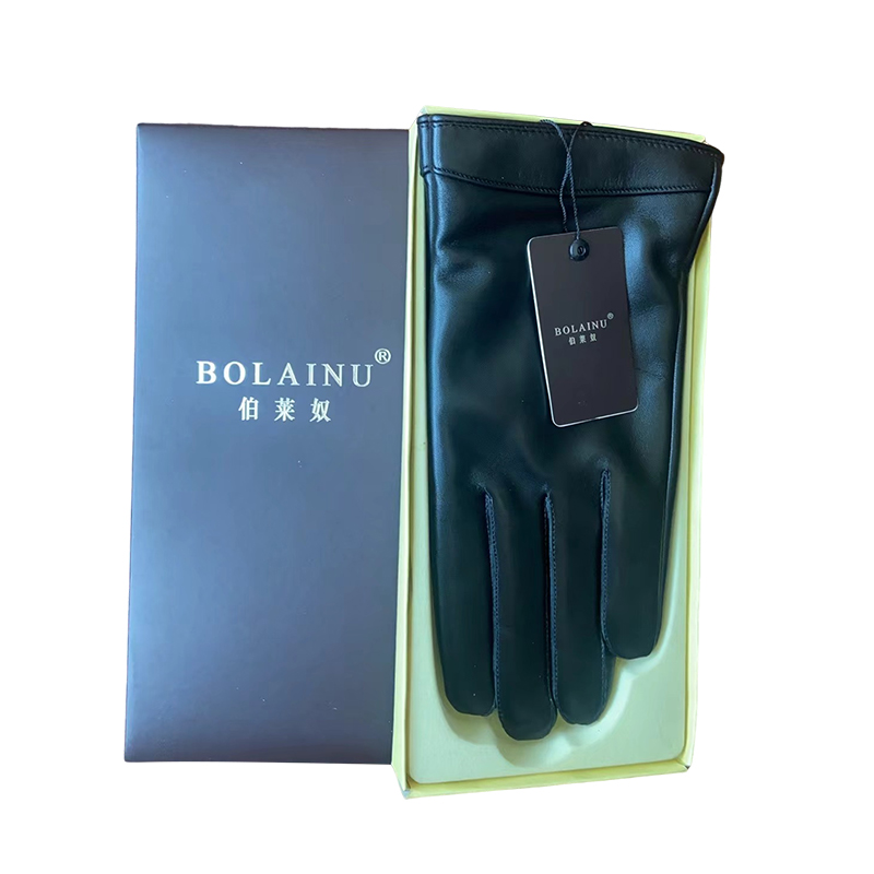 伯莱奴 山羊皮触屏手套B89 男女同款均码