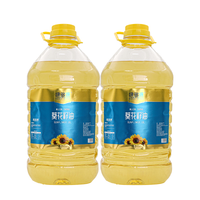 绿多源宁夏食用油葵花籽油10L*2/箱 炒菜好吃美味