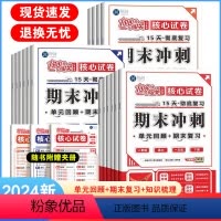 [3本]语文+数学+英语 三年级下 [正版]期末冲刺100分闯关试卷一二年级三年级四年级五六年级下册15天彻底复习试卷测