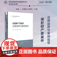 正版 侵犯财产罪案件法律适用与案例指导 徐建新 冯喜恒 主编 人民法院出版社 9787510939204