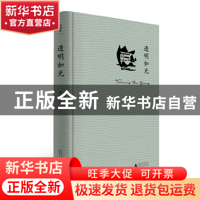 正版 透明如光 陈阳著 广西师范大学出版社 9787559863317 书籍