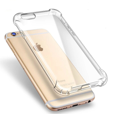 ATOOKING苹果6splus手机壳四角气囊防摔保护套软壳适用苹果iPhone6/6SPlus5.5英寸透明