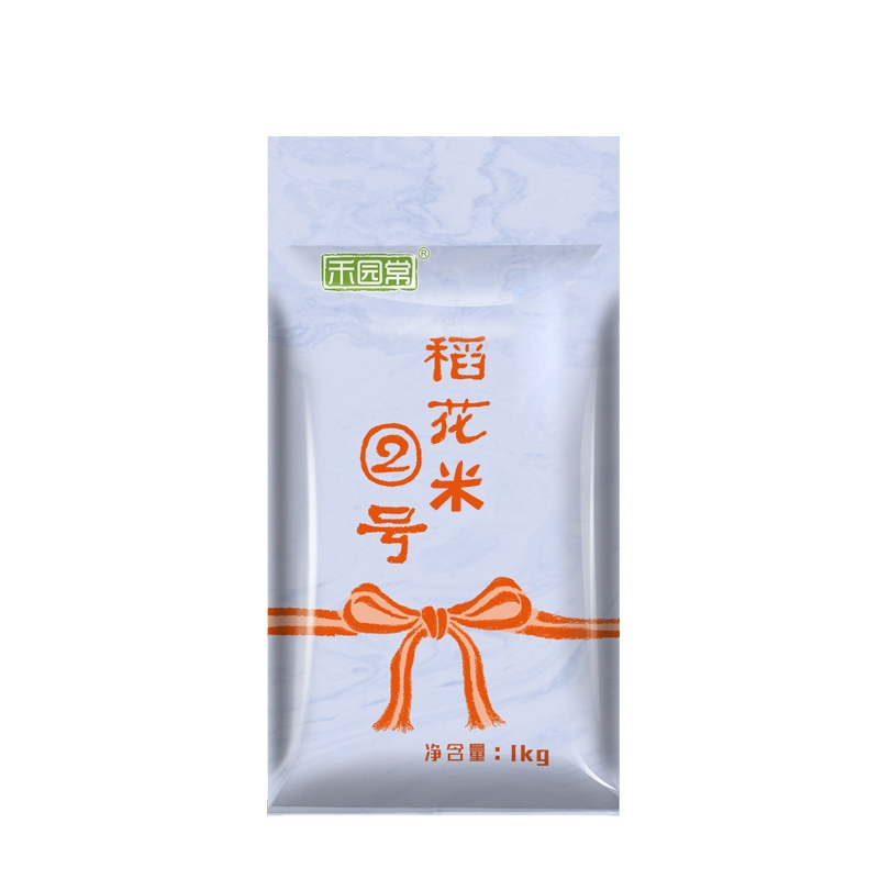 禾园常黑龙江大米东北大米稻花香2号1KG非真空
