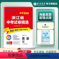英语 浙江省 [正版]浙江中考冲刺备考2024年浙江省中考试卷精选英语2023年浙江中考英语真题试卷中考英语总复习考前冲