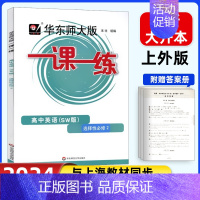 高中英语SW(上外版)选择性必修2 高中通用 [正版]2024华东师大版高中一课一练高一高二高三上下册必修第一二三册选修