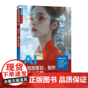 AI短视频策划 制作与商业运营入门与实践 张笑 清华大学出版社
