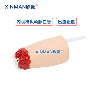 欣曼科教 下肢外伤断肢止血模型 控制出血大腿模型XM-H608
