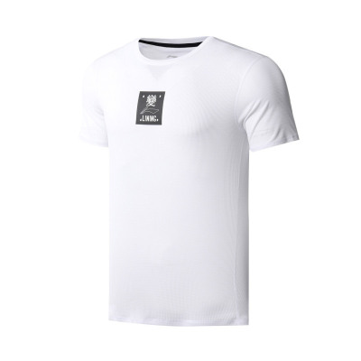 李宁短袖T恤男士新款训练系列夏季圆领修身男装上衣运动服ATSQ229