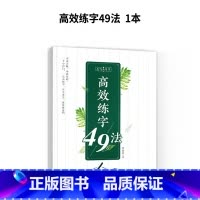[基础版]高效练字49法 [正版]志飞习字高效练字帖49法硬笔楷书初学者入门临摹速成教程套装控笔训练基础大学生钢笔正楷手
