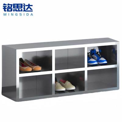 铭思达不锈钢鞋柜单面6格个