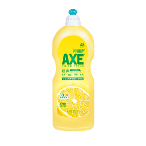 AXE/斧头牌柠檬洗洁精洗碗易去油600g小瓶家庭家用装维E护手
