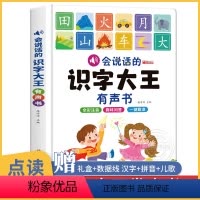 会说话的识字大王发声书 [正版]会说话的识字大王手指点读发声书 幼儿园宝宝趣味儿童识字书幼儿认字书早教启蒙书一年级上册非