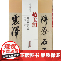 历代名家碑帖经典赵孟頫杜甫秋兴八首二赞二诗