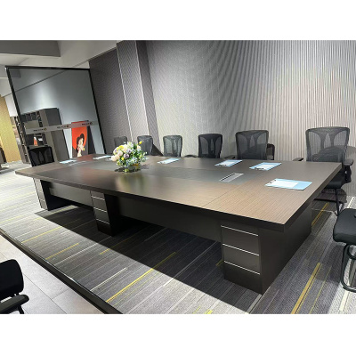 匡大会议桌4.8米会议桌培训桌 H-4816 (4800W*1600D*760H)