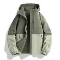 渔人船长时尚春季山系户外风衣情侣款运动外套防风透气单层薄款夹克冲锋衣